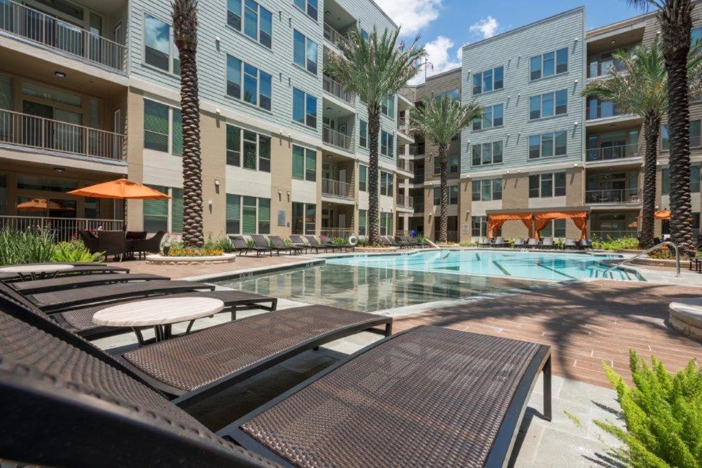 Luxury 1Br Condo Wbalcony - Galleriariver Oak Houston Exteriér fotografie